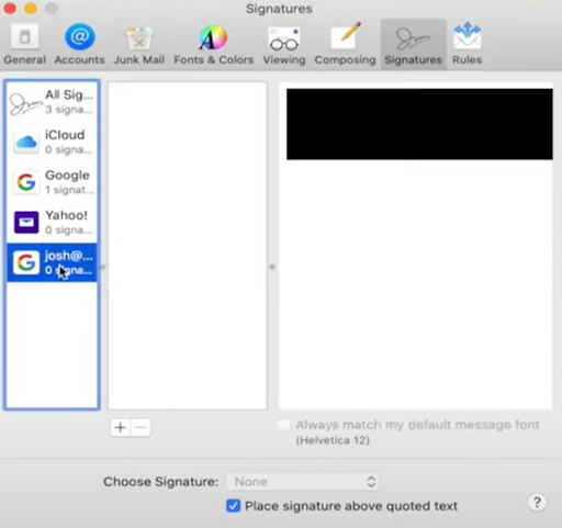  How To Create And Add A HTML Signature On Apple Mail